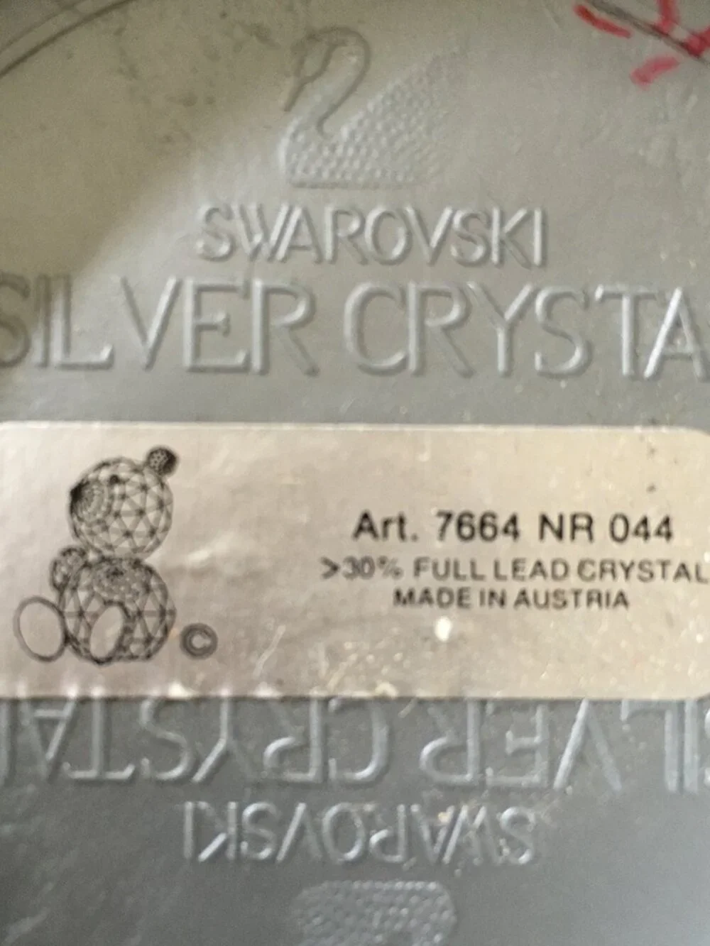 Swarovski figurine crystal